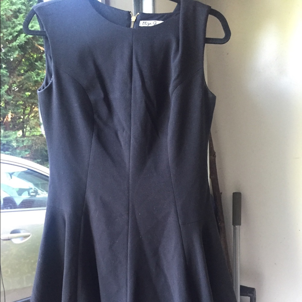 Black dress by Eliza J. Sleeveless